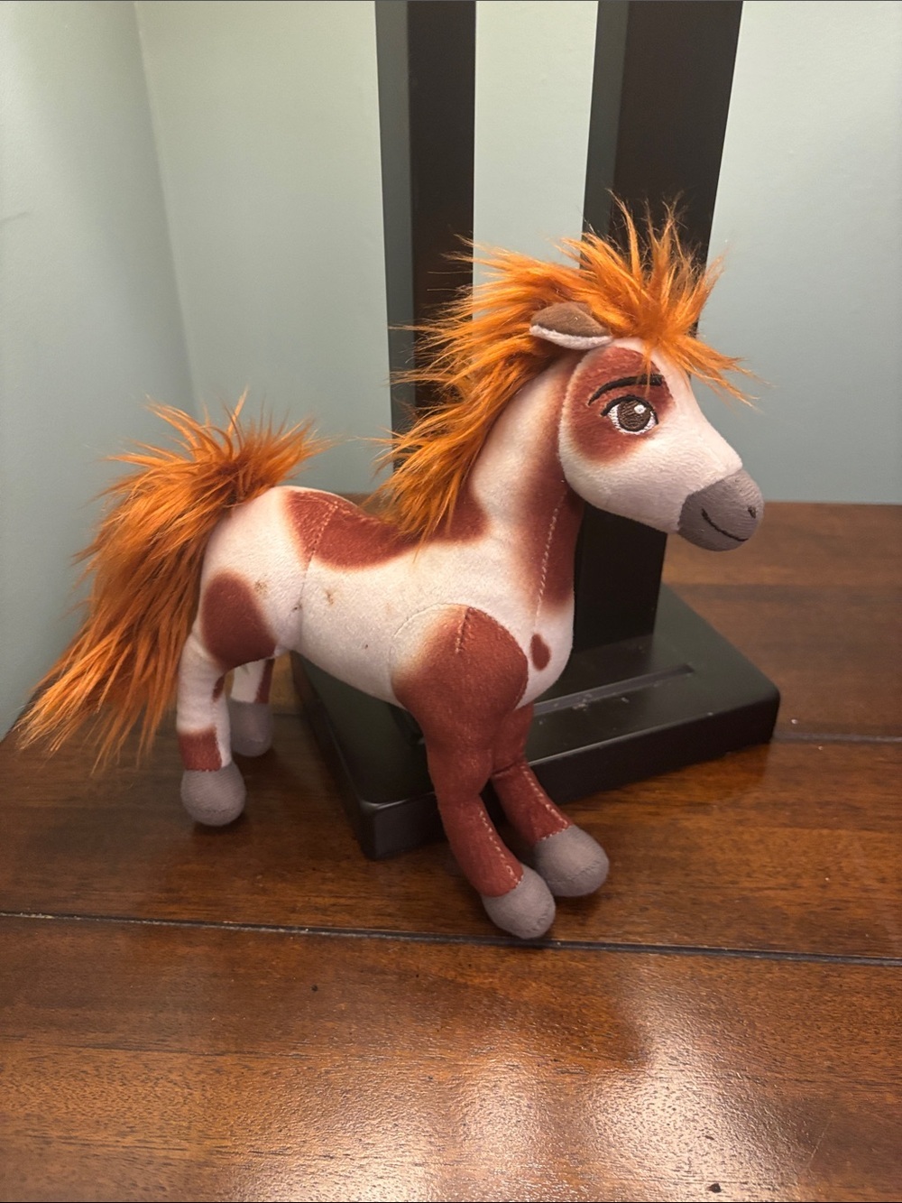 Dreamworks Brown and Orange Horse Plush “rain” from the movie spirit.